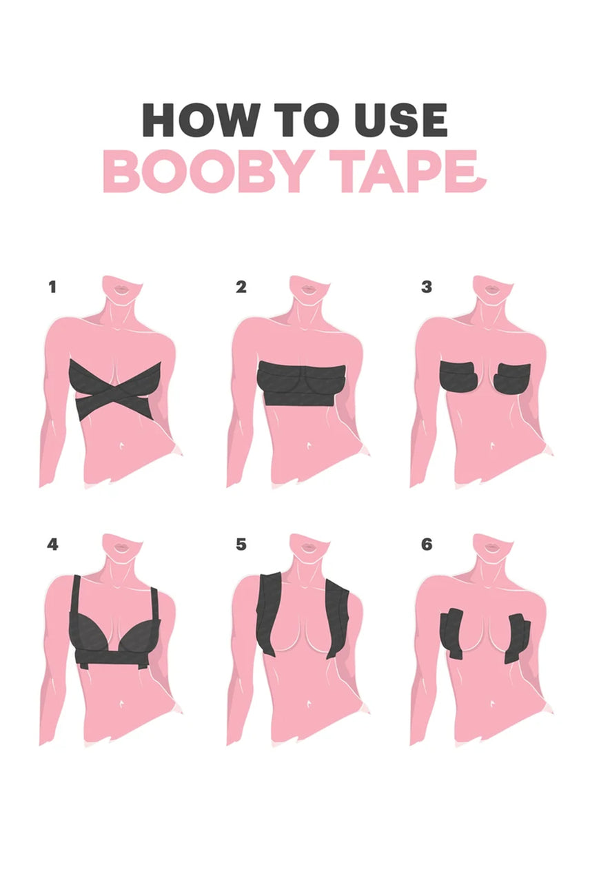 Booby Tape Black - Life Pharmacy St Lukes