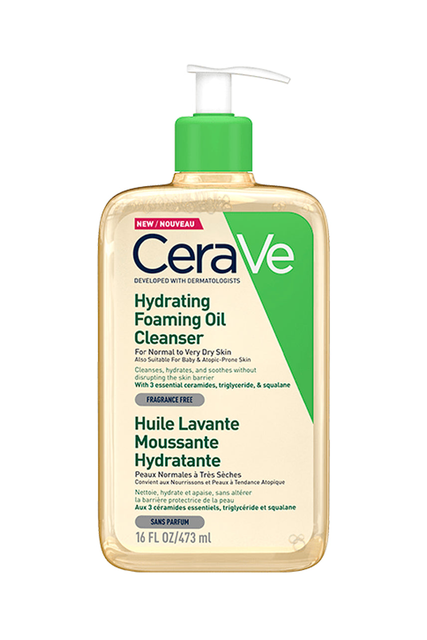 CeraVe Hydrating Foaming Oil Cleanser 473ml - Life Pharmacy St Lukes