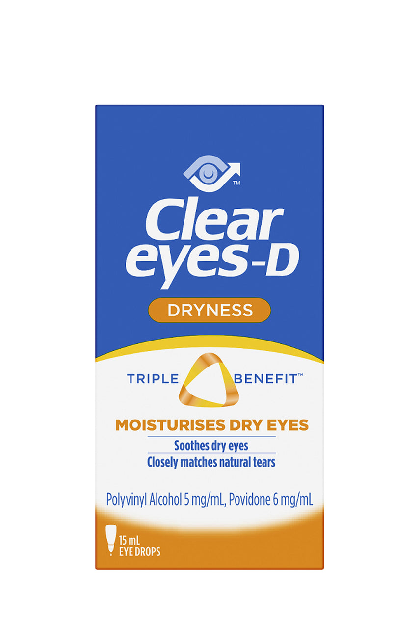 CLEAR EYES-D 15ml - Life Pharmacy St Lukes