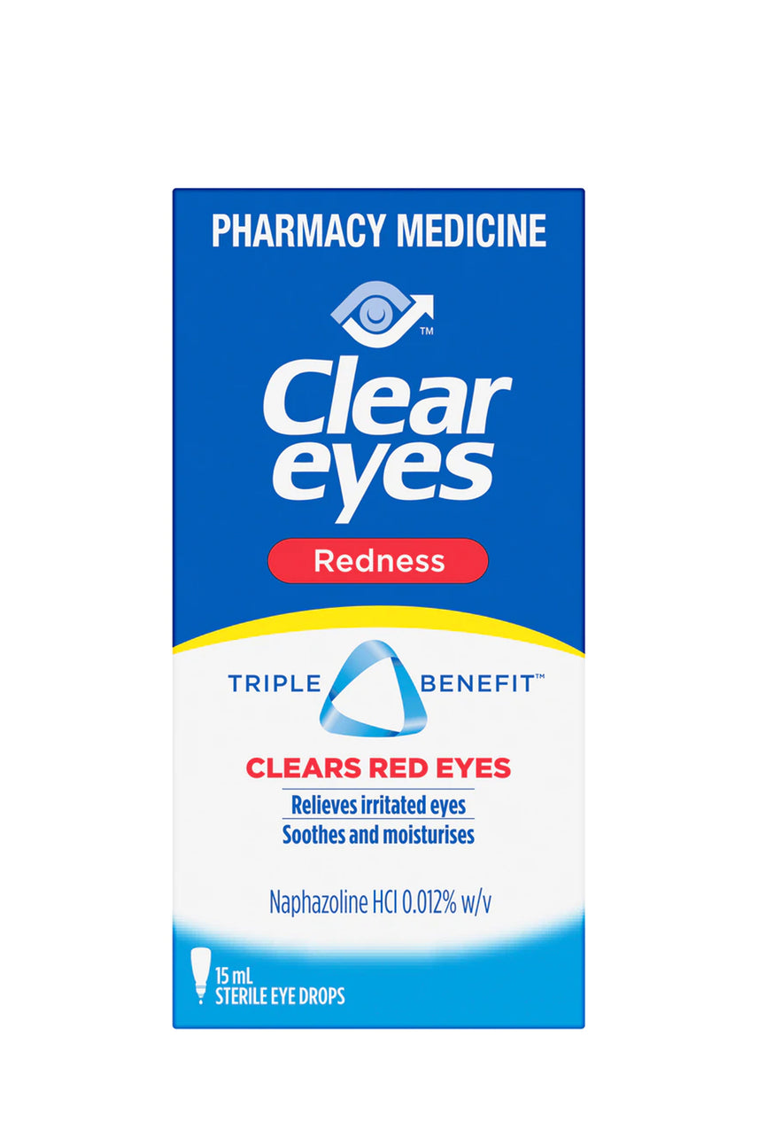 CLEAR EYES Redness 15ml - Life Pharmacy St Lukes