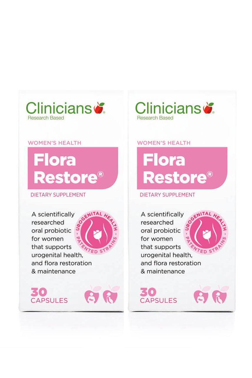 CLINICIANS Flora Restore 30caps Twin pack - Life Pharmacy St Lukes