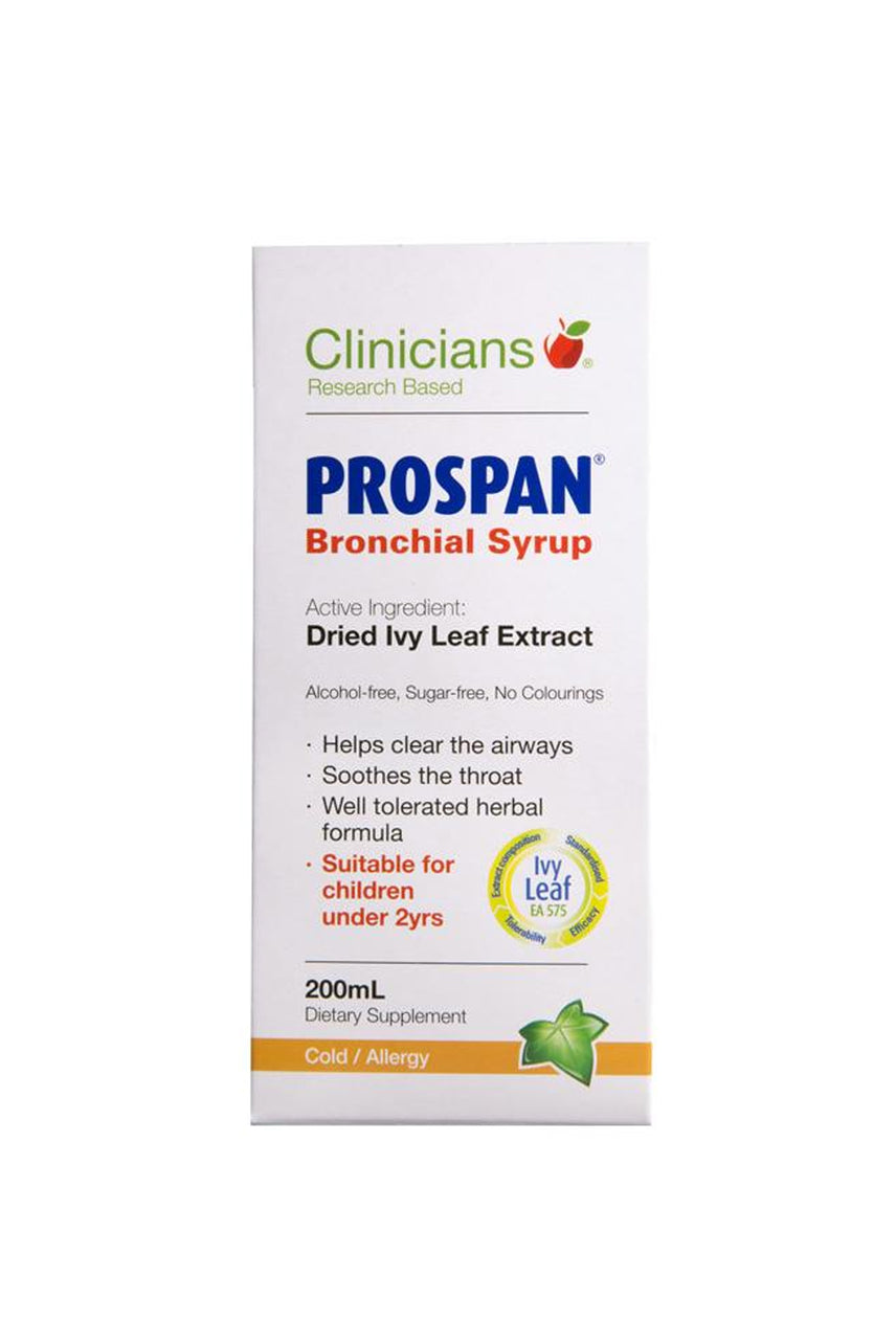 CLINICIANS Prospan Bronchial Syrup 100ml - Life Pharmacy St Lukes