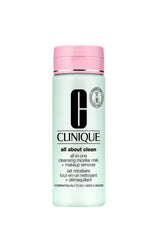 CLINIQUE All About Clean All-In-One Cleansing Micellar Milk + Makeup Remover For Oily Skin 200ml - Life Pharmacy St Lukes