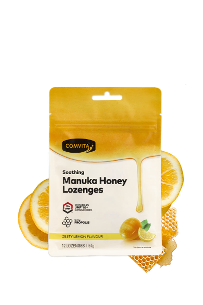 COMVITA Manuka Honey Lozenges Lemon 12s - Life Pharmacy St Lukes