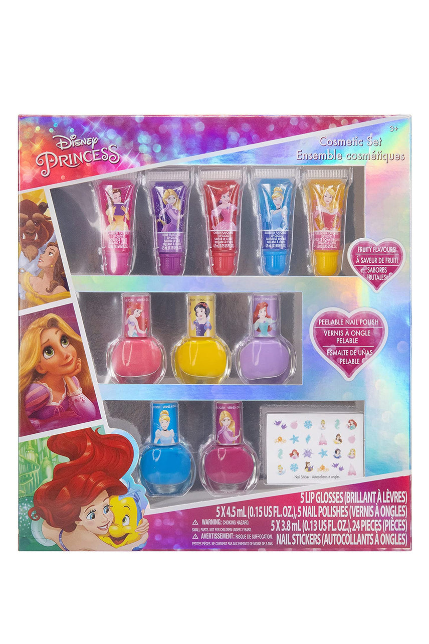 DISNEY Princess Lip Gloss & Nail Polish 5 Pack - Life Pharmacy St Lukes