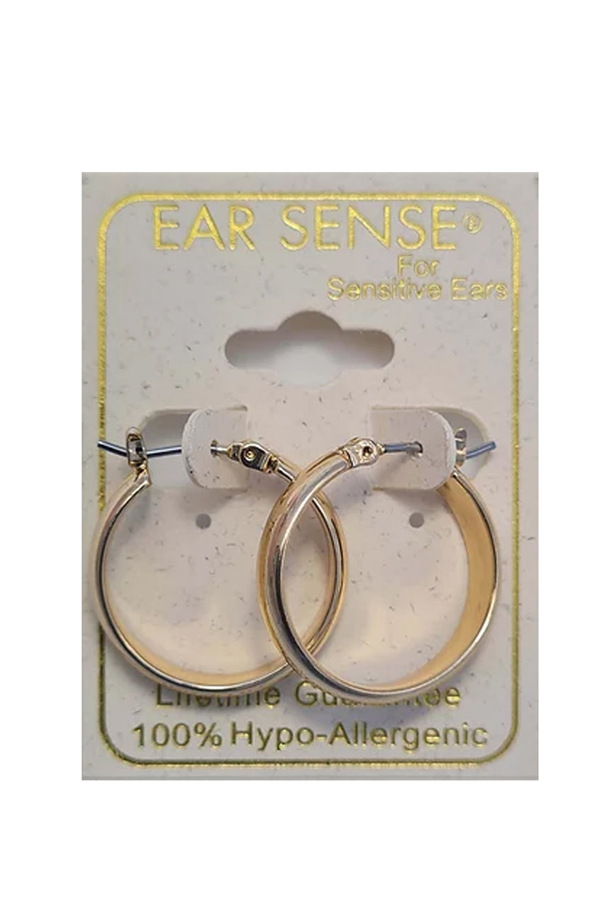 EarSense F414 21mm Gold Band Click Hoop - Life Pharmacy St Lukes