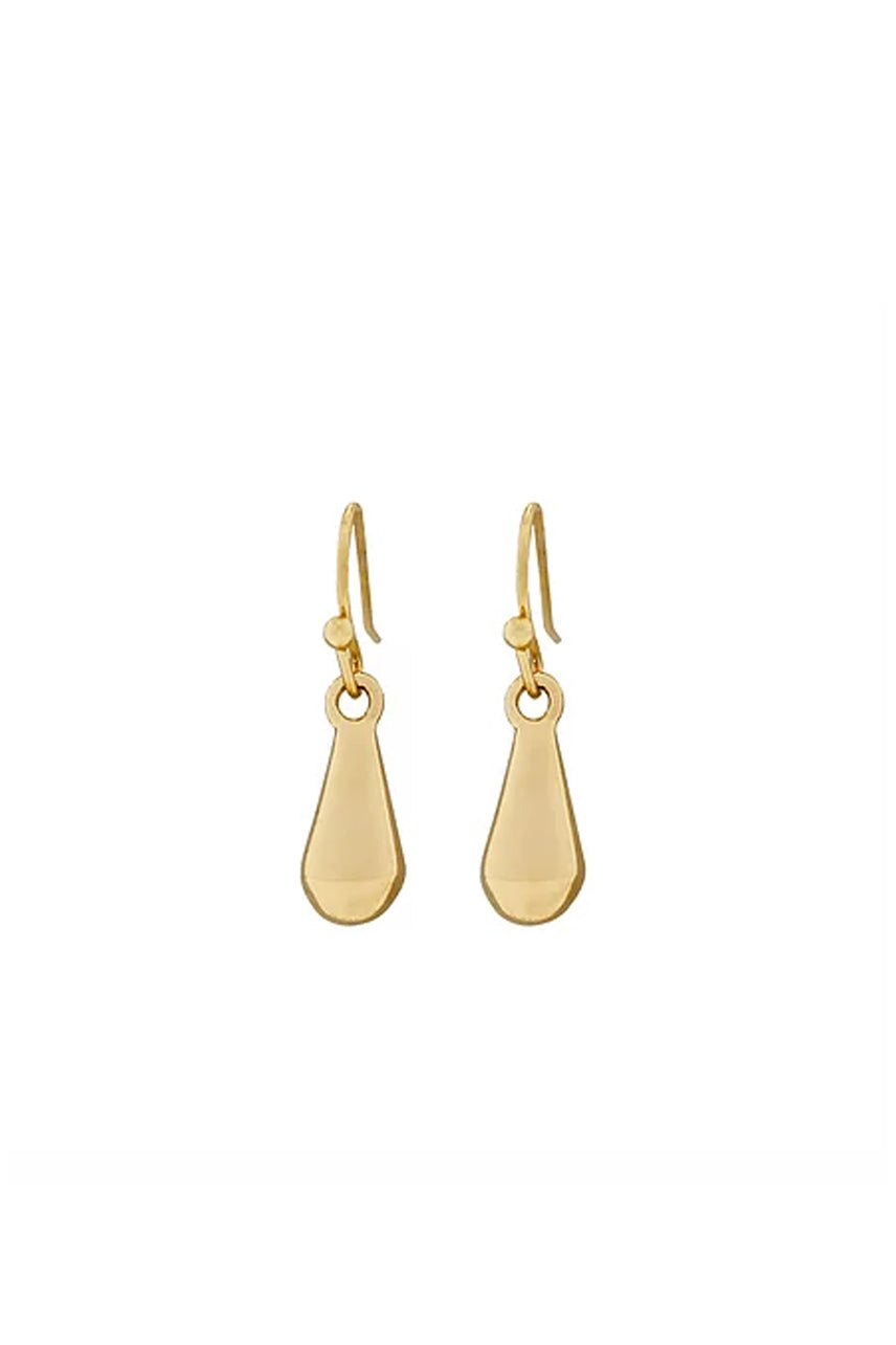 EarSense F3-309 Gold Teardrop on French Hook Earrings - Life Pharmacy St Lukes
