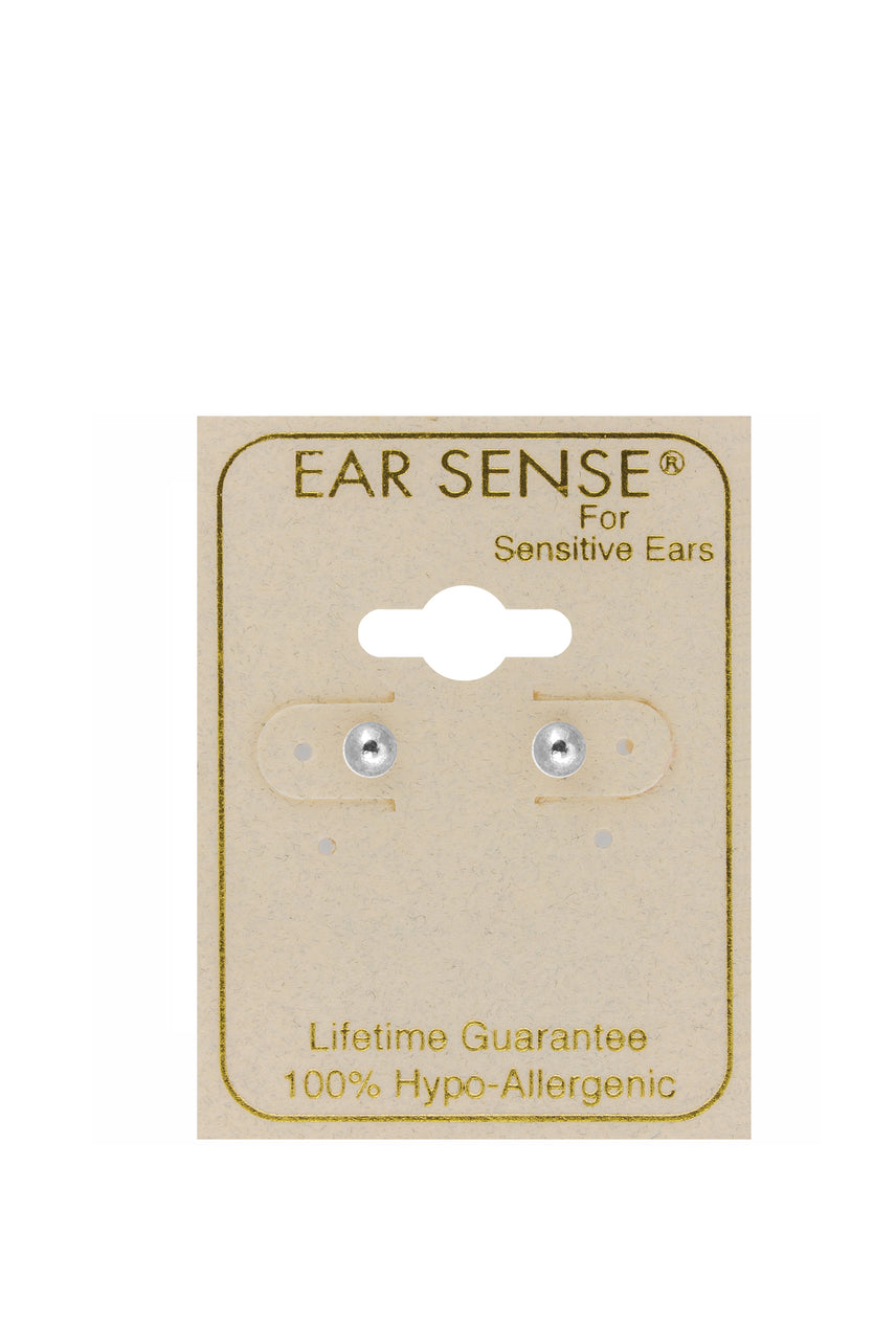 EarSense WBA-24 4mm Silver Ball Studs - Life Pharmacy St Lukes