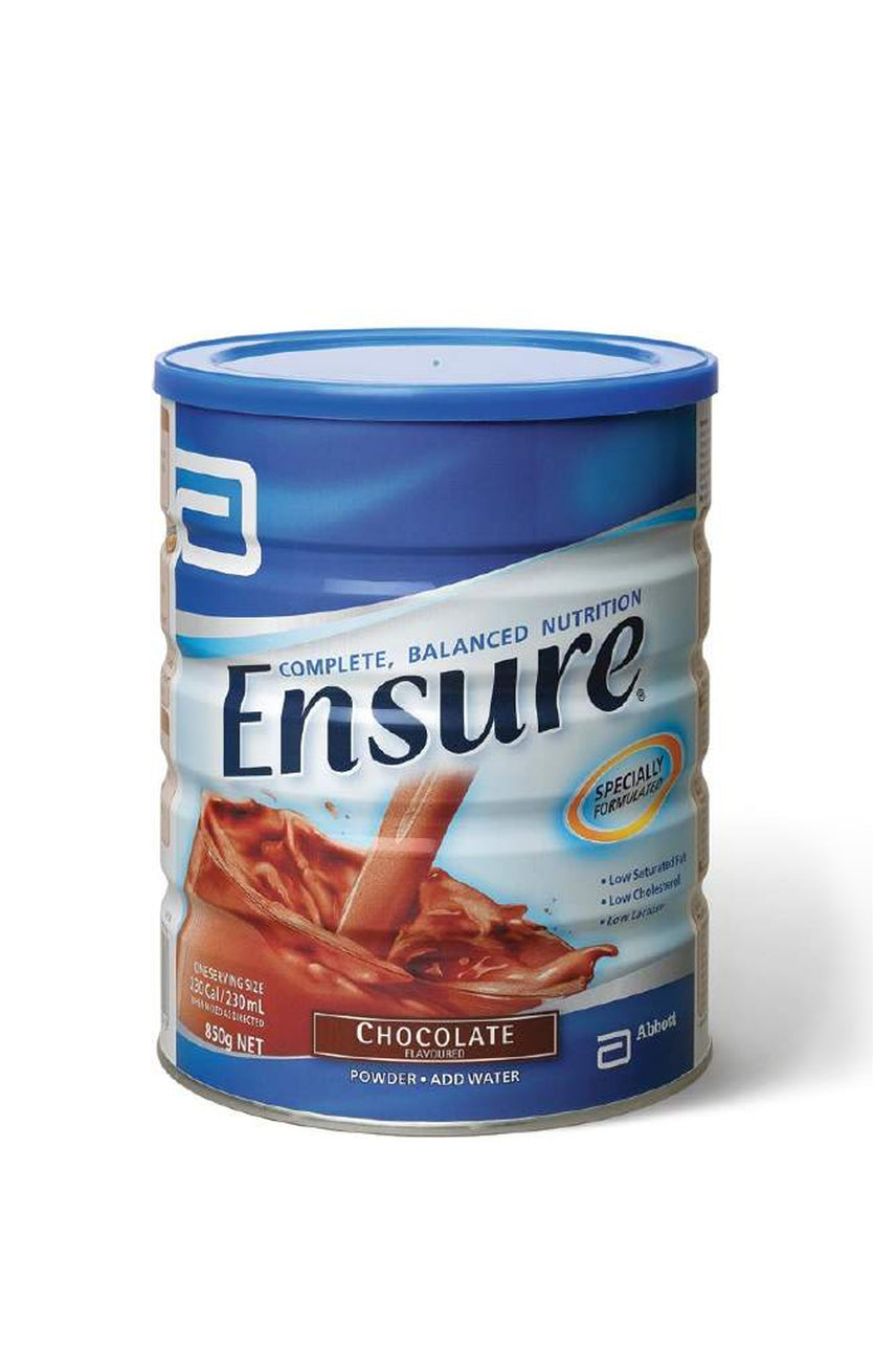ENSURE Powder Chocolate 850g - Life Pharmacy St Lukes
