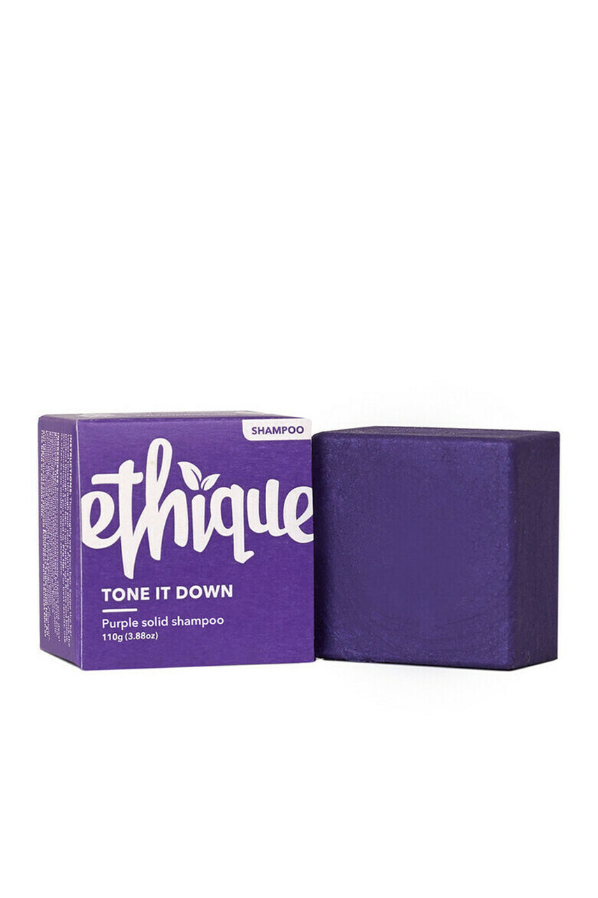 ETHIQUE Tone It Down Purple solid shampoo 110g - Life Pharmacy St Lukes