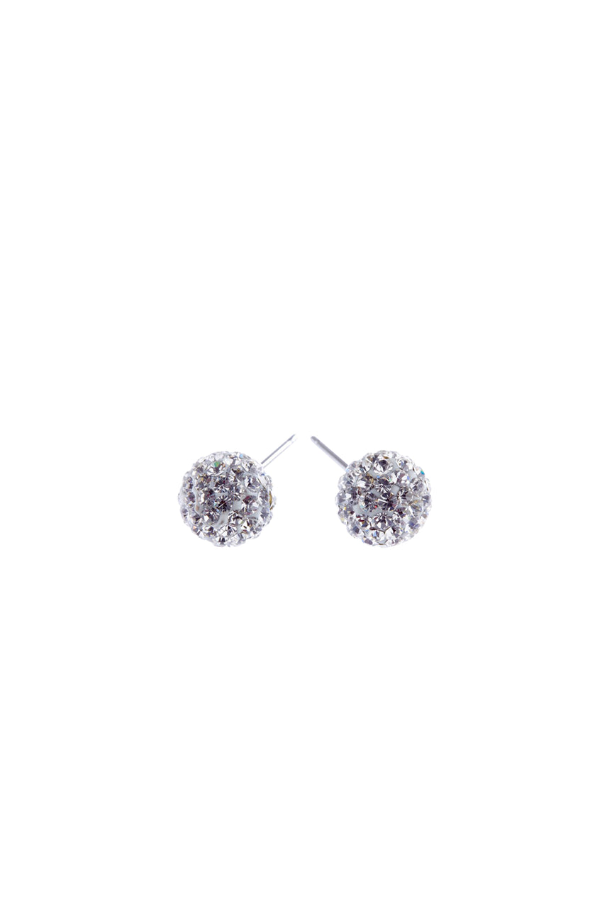 EURO 56771 Sparkle Ball Clear Crystal Studs - Life Pharmacy St Lukes