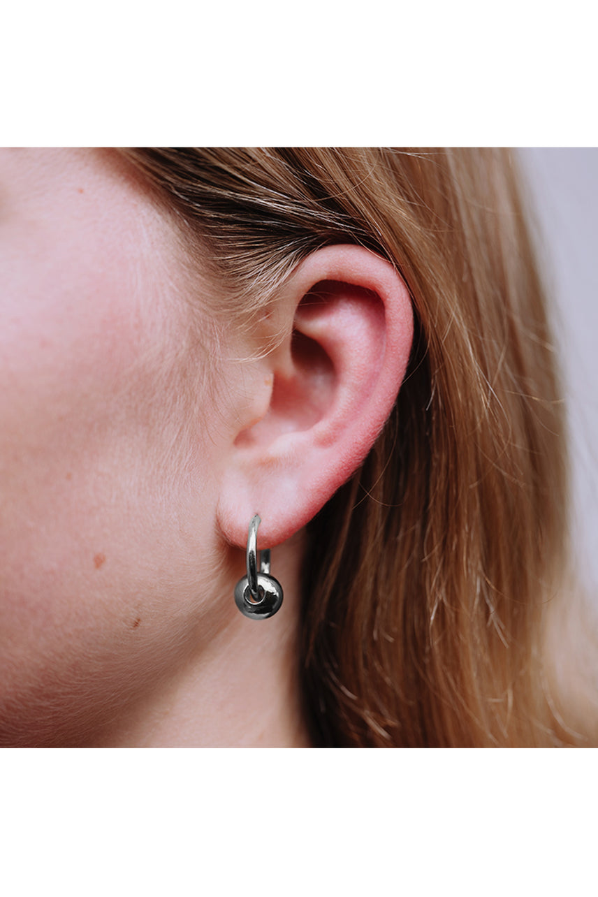 EURO 58071 Hoop with Silver Ball - Life Pharmacy St Lukes