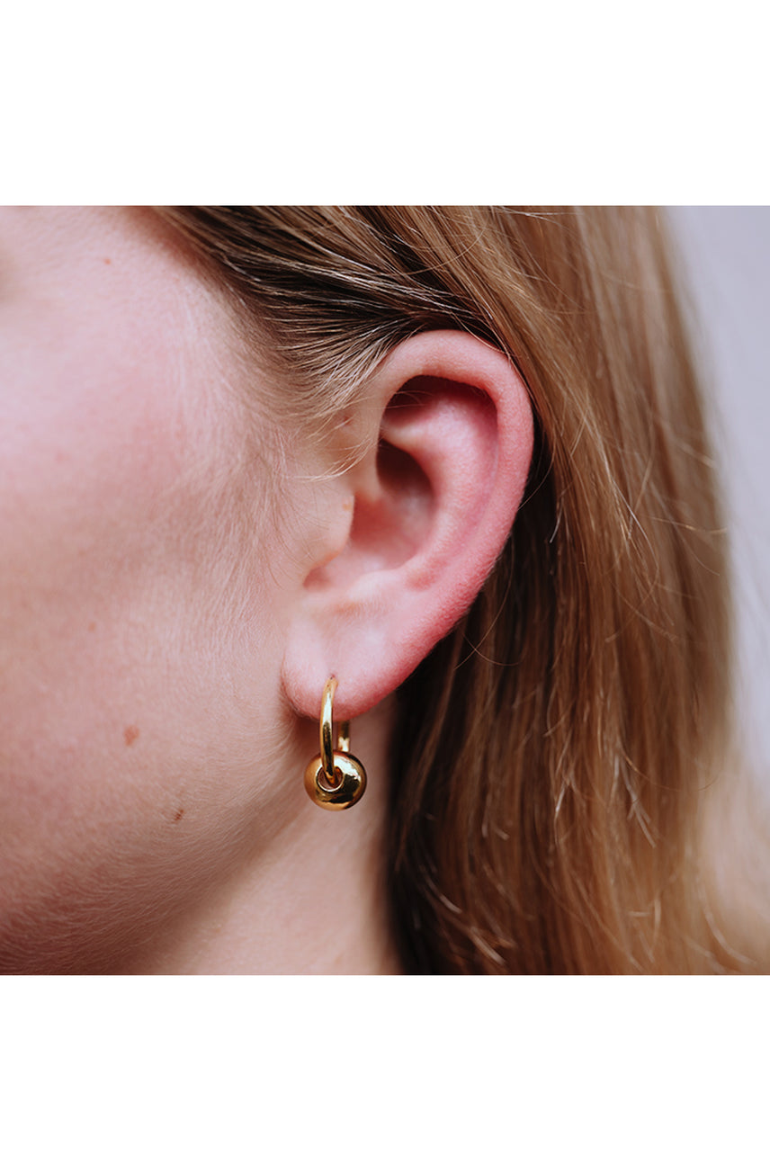 EURO 58070 Click Hoop with Gold Ball - Life Pharmacy St Lukes