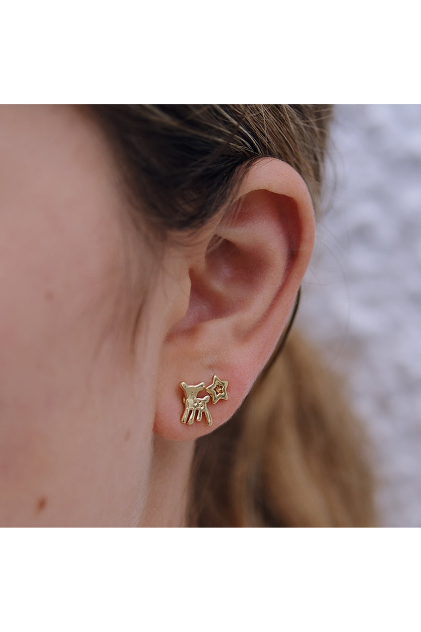 EURO 53380 Gold Star + Bambi Studs - Life Pharmacy St Lukes