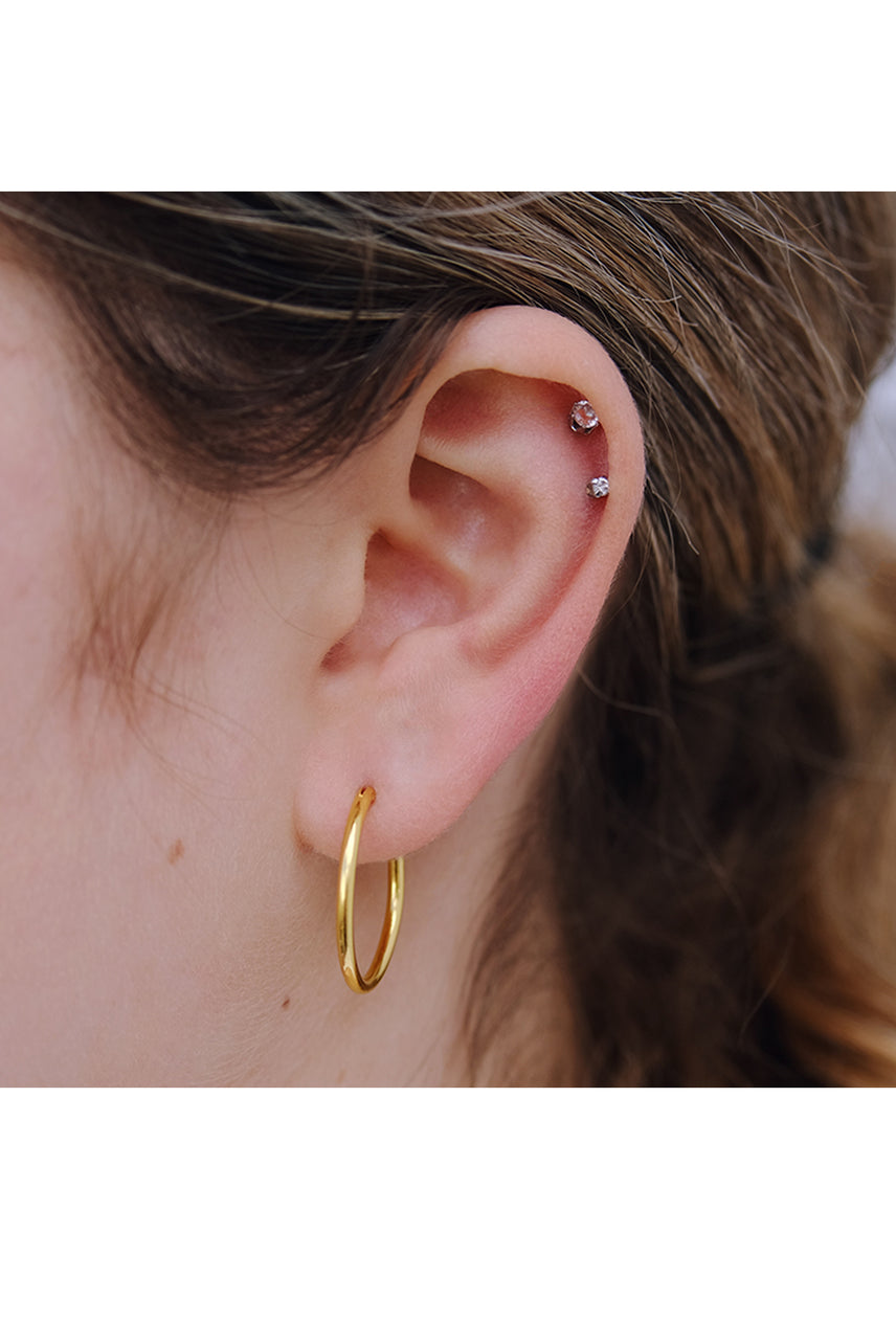 EURO 58100 Gold Medium Click Hoop - Life Pharmacy St Lukes