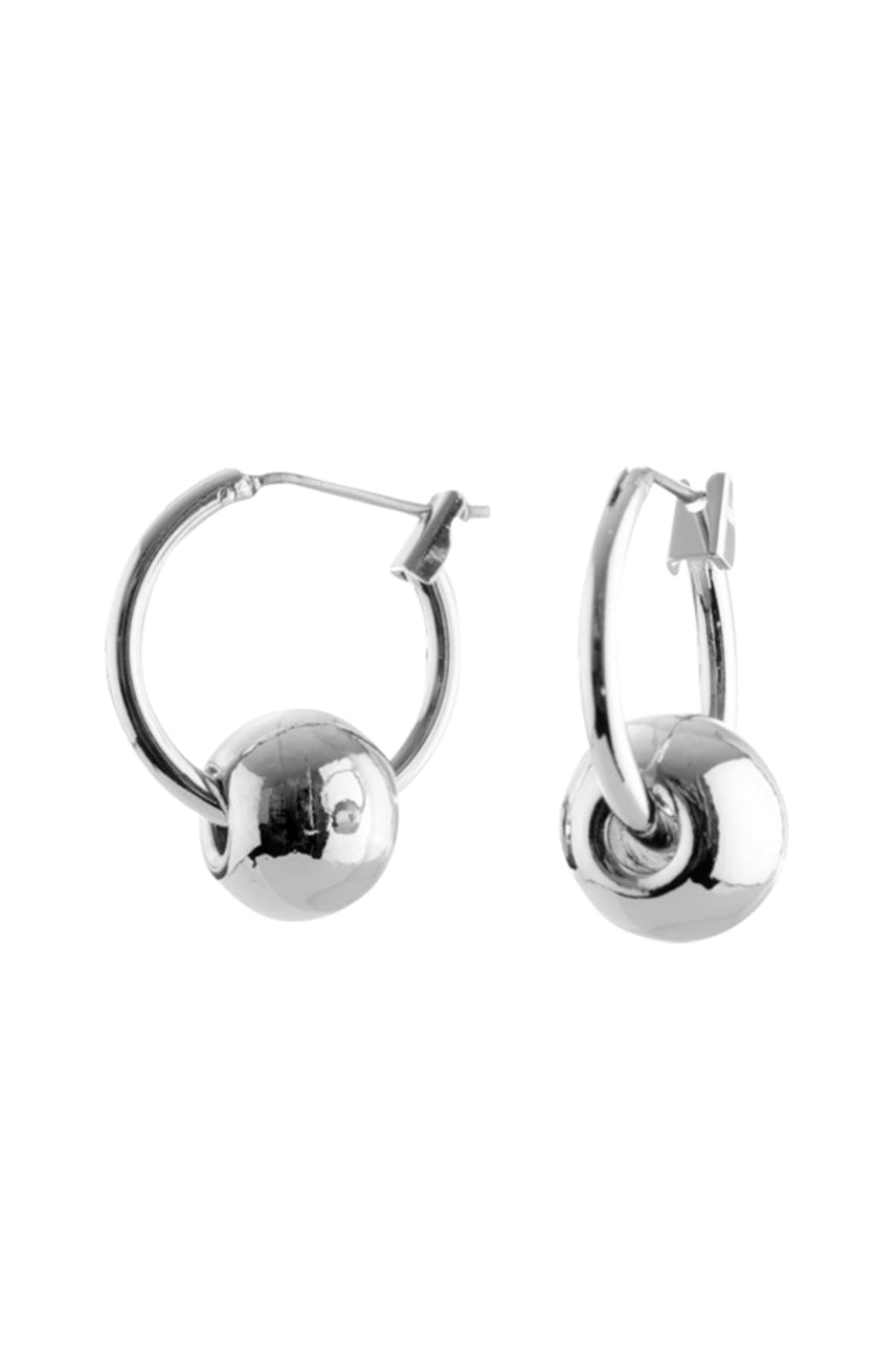 EURO 58071 Hoop with Silver Ball - Life Pharmacy St Lukes