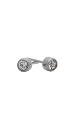 EURO 51241 Clear Diamond Crystal April Birthstone Stainless Steel 4mm Studs - Life Pharmacy St Lukes