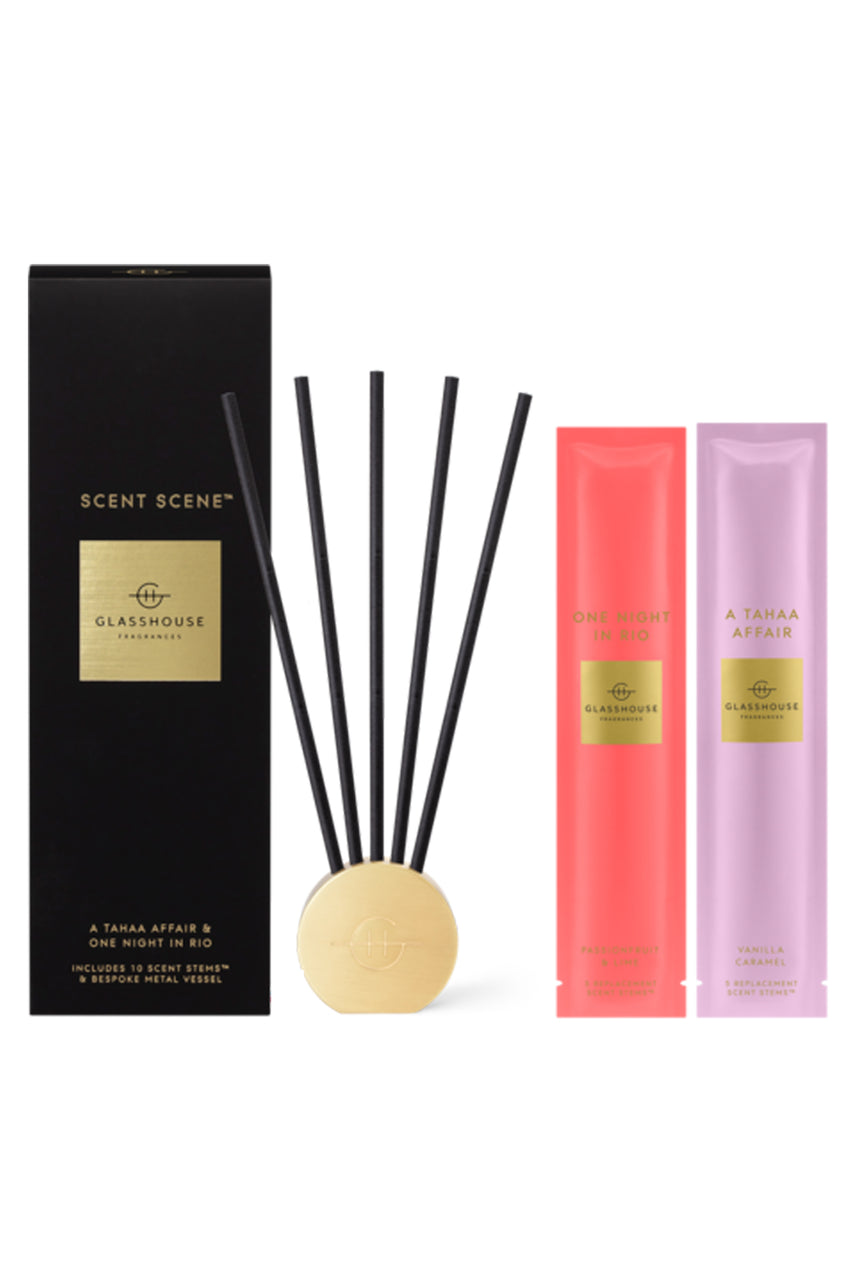 GLASSHOUSE FRAGRANCES Scent Scene Duo - A Tahaa Affair and One Night in Rio - Life Pharmacy St Lukes