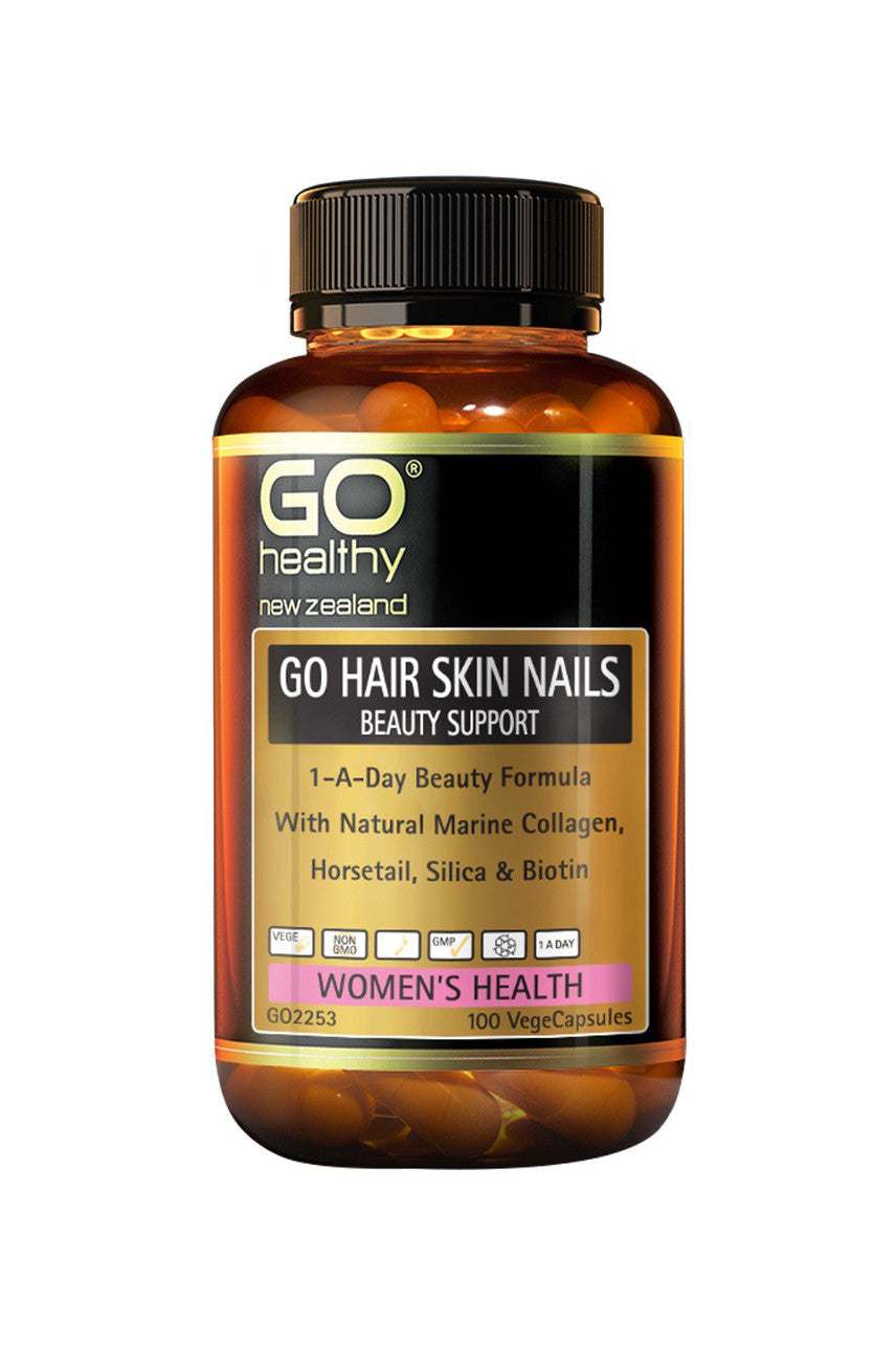 GO HEALTHY Hair Skin Nails Beauty Support 100vcap - Life Pharmacy St Lukes