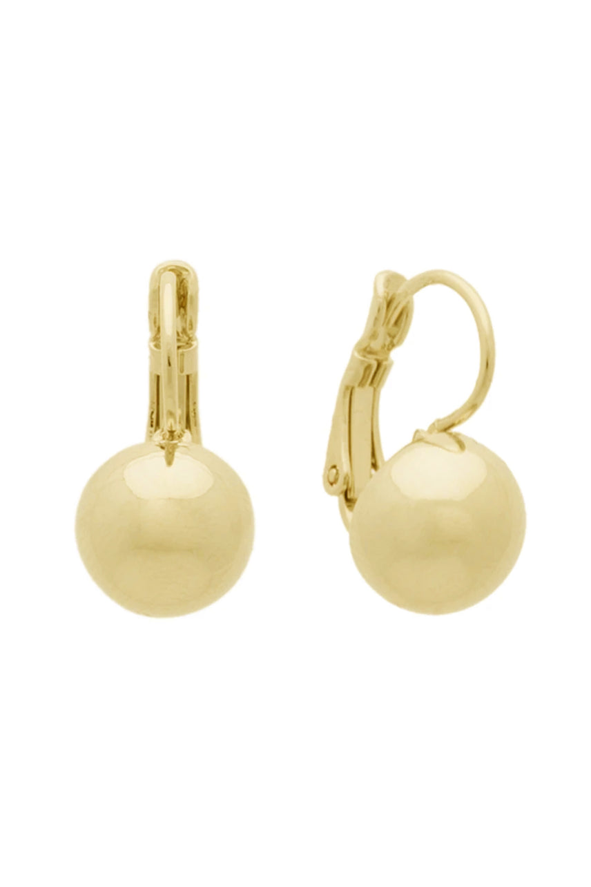 EURO Gold Ball on Euro French Hook - Life Pharmacy St Lukes