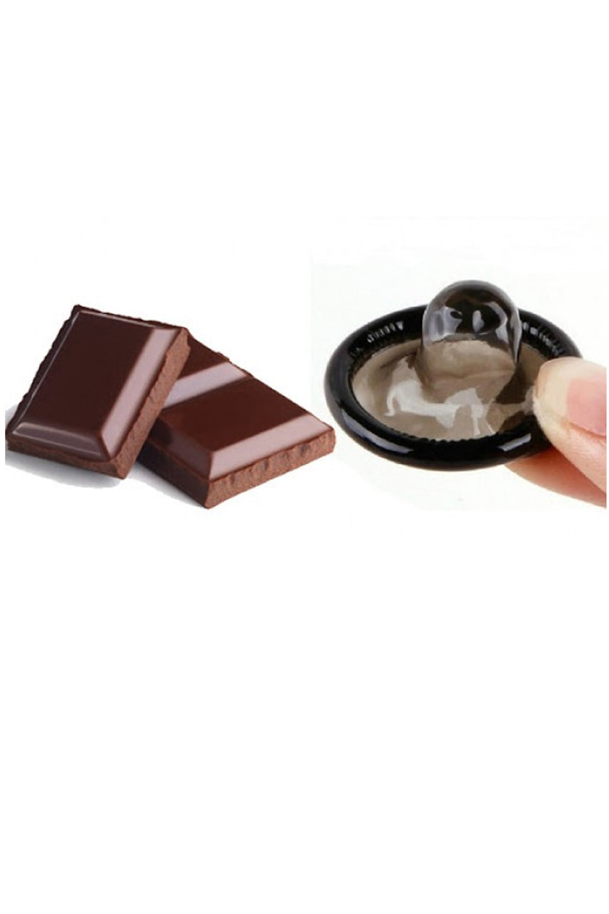 GOLD KNIGHT Chocolate Flavoured Latex Condom 12 Pack - Life Pharmacy St Lukes