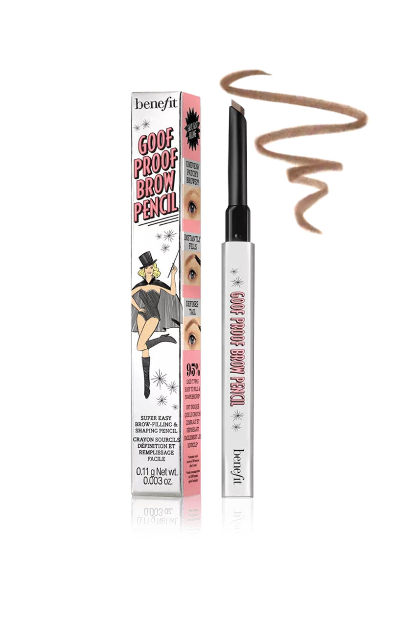 BENEFIT Goof Proof Eyebrow Pencil 03 Medium Mini .11gm - Life Pharmacy St Lukes