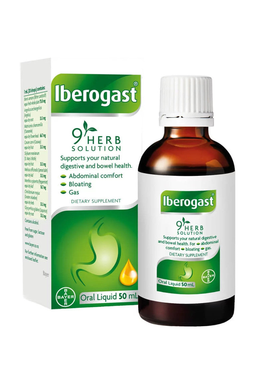 IBEROGAST 9 Herb Solution Oral Liquid 50ml - Life Pharmacy St Lukes