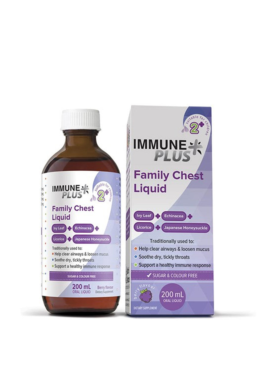 IMMUNE PLUS Family Cough & Cold Liquid 200ml - Life Pharmacy St Lukes