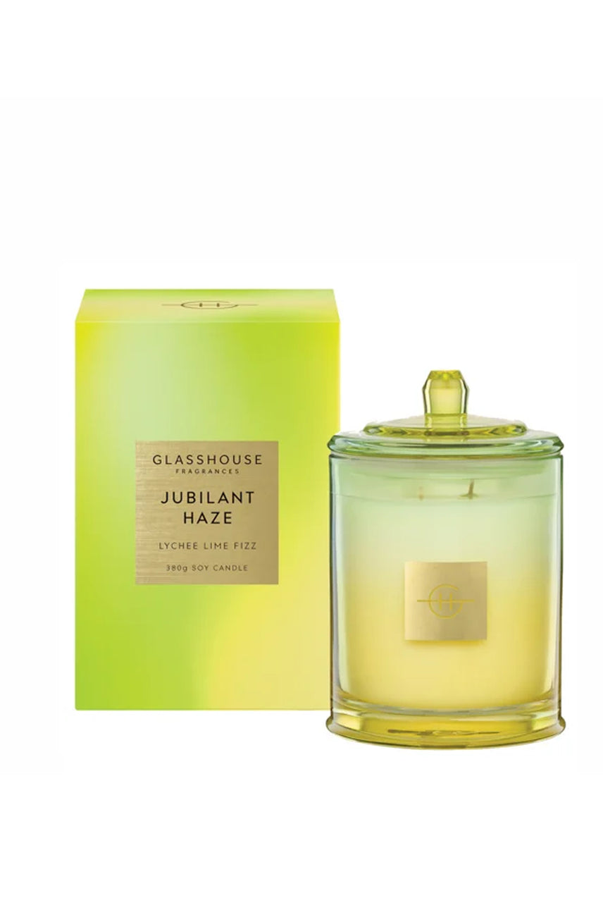 GLASSHOUSE FRAGRANCES Jubilant Haze Candle 380g - Life Pharmacy St Lukes
