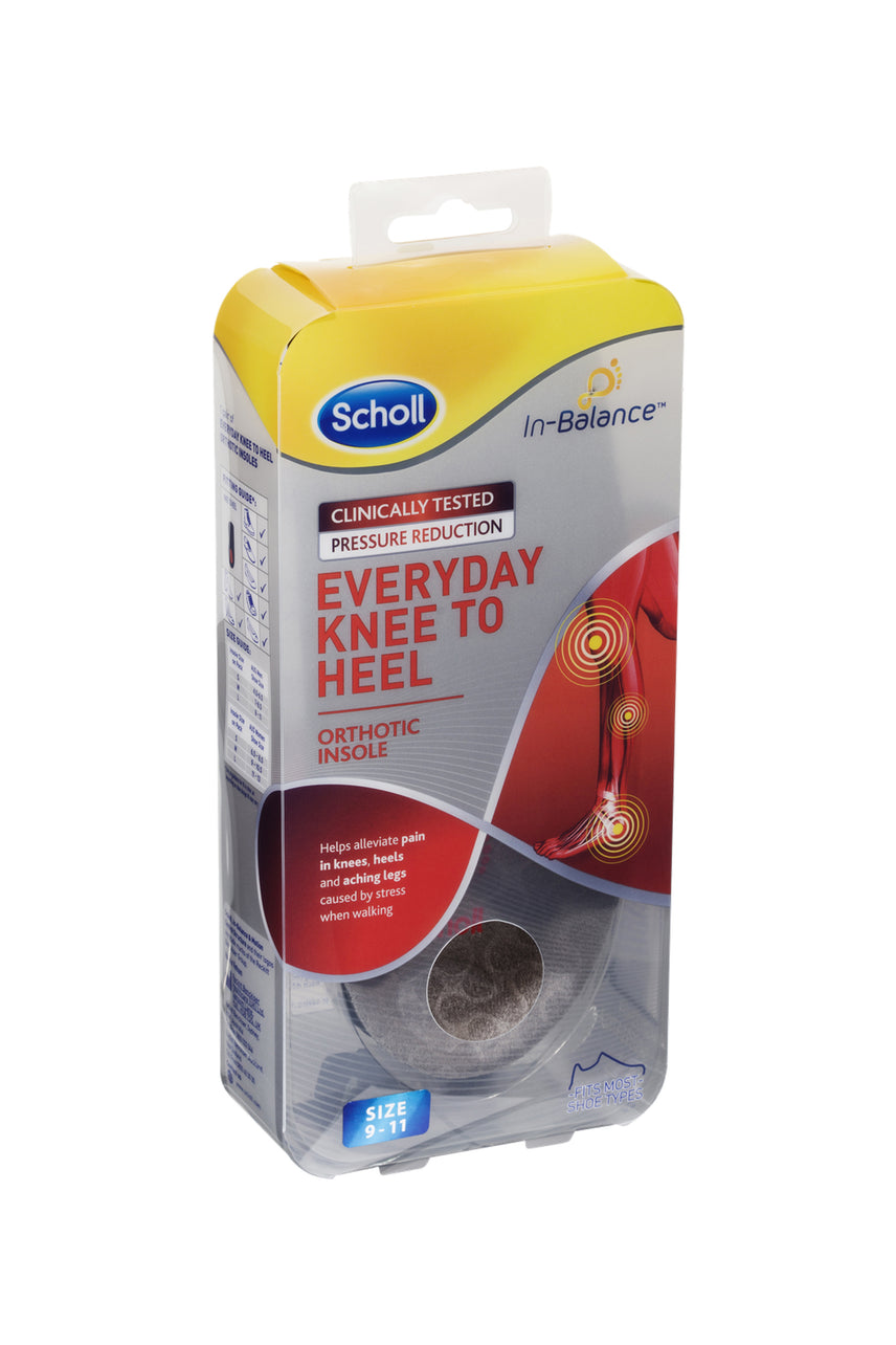 SCHOLL In Balance Knee to Heel Orthotic Insole Large - Life Pharmacy St Lukes