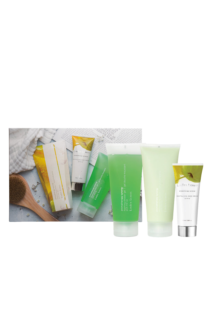 LINDEN LEAVES Pick Me Up Shower Gel Lotion Hand Cream Set - Life Pharmacy St Lukes
