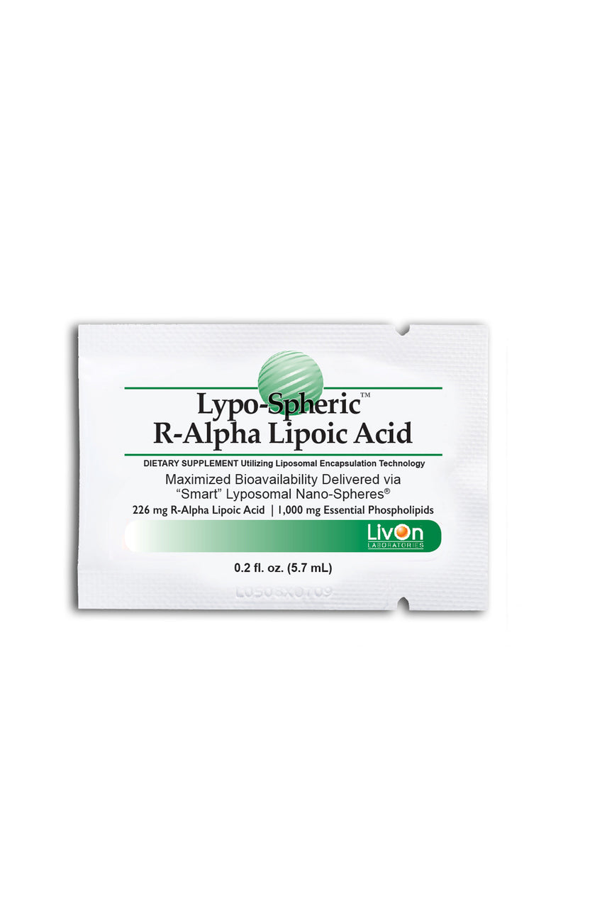 LivOn Lypo-Spheric R-Alpha Lipoic Acid 30 Sachet - Life Pharmacy St Lukes
