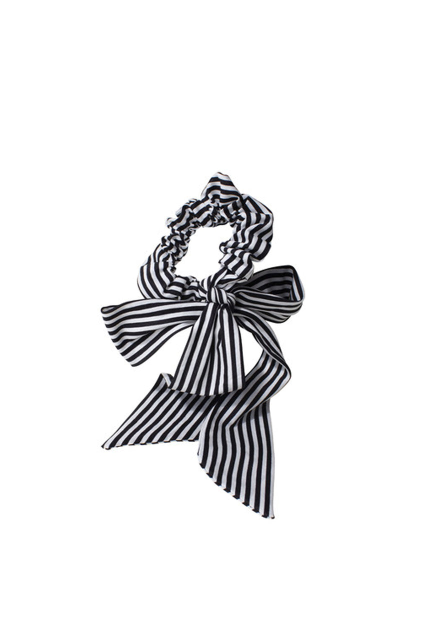 MAE 41-2206 Elastic Scrunchie Black & White Bow - Life Pharmacy St Lukes