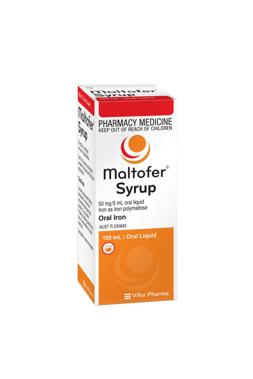 MALTOFER Iron Syrup 50mg/5ml 150ml - Life Pharmacy St Lukes