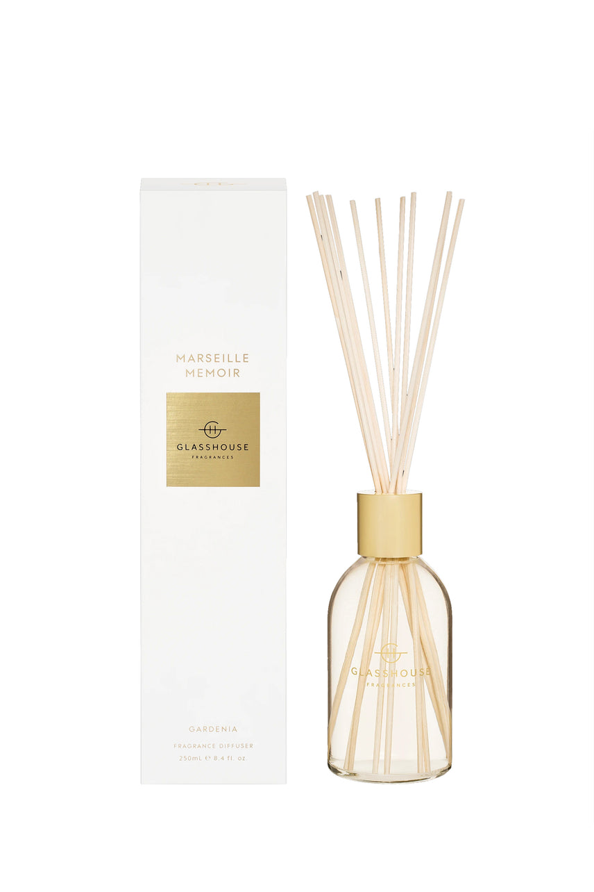 GLASSHOUSE FRAGRANCES Marseille Memoir Diffuser 250ml - Life Pharmacy St Lukes