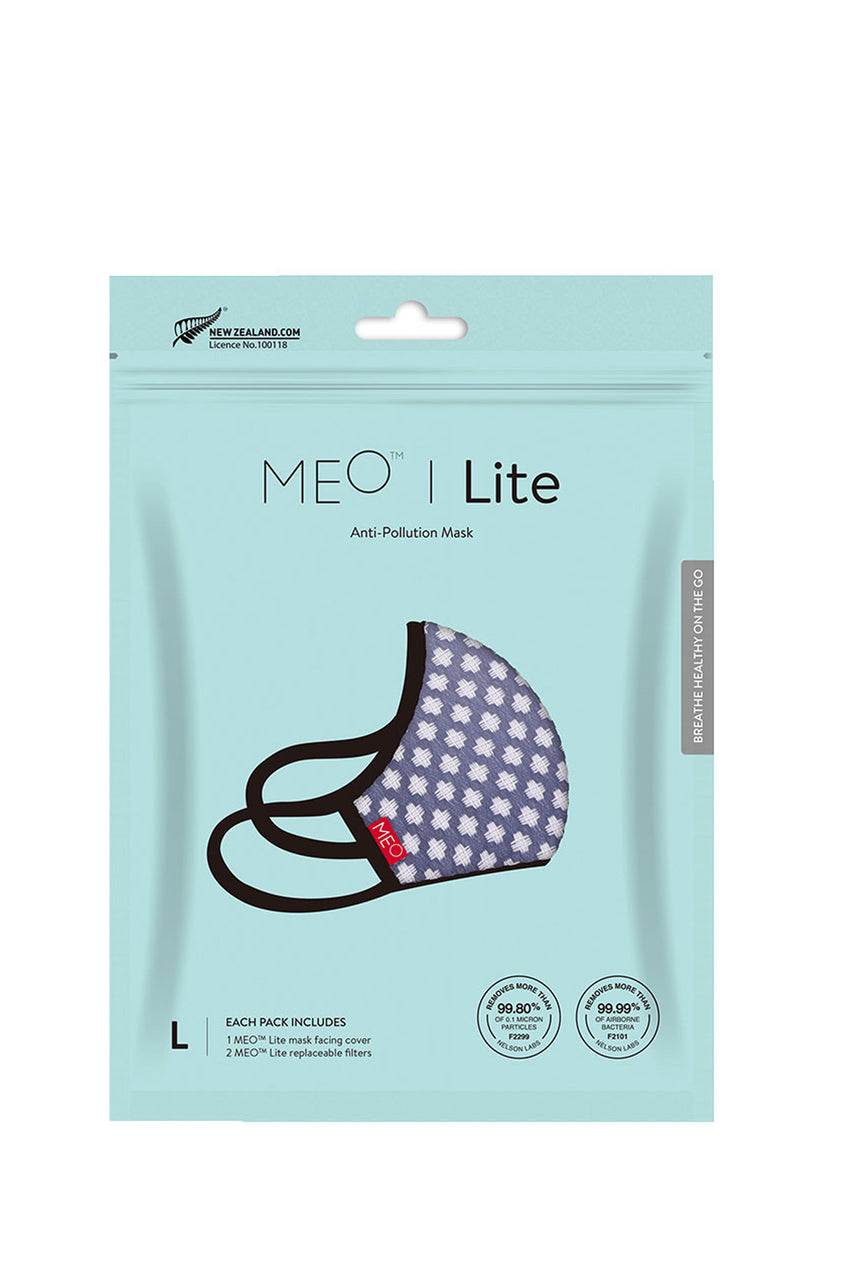 MEO Lite Face Mask Blue Stitch Large - Life Pharmacy St Lukes