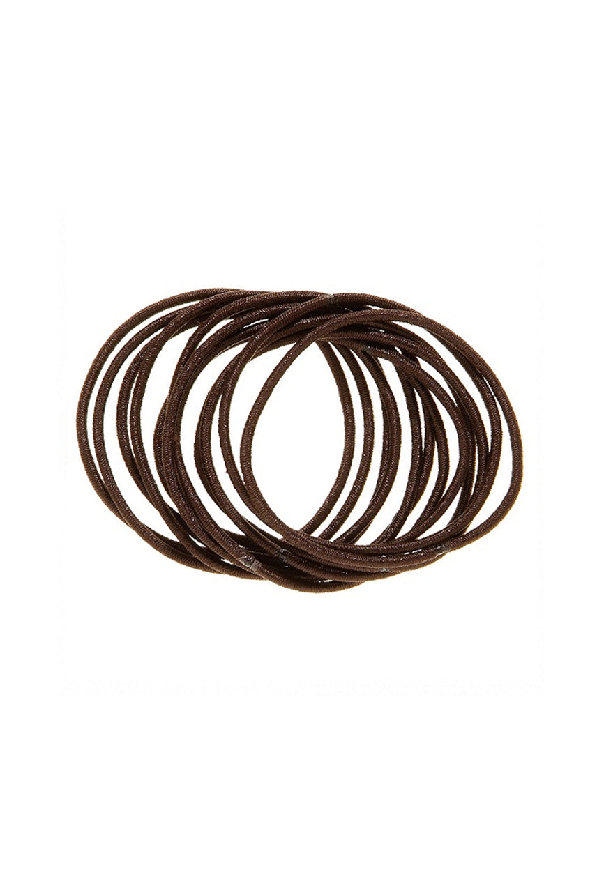 MITA Snag Free Elastic Thin Hair Ties Brown 28 - Life Pharmacy St Lukes