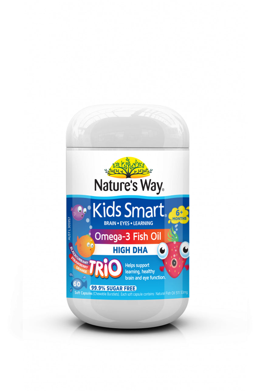 NATURE’S WAY Kids Smart Omega-3 Fish Oil Trio 60's - Life Pharmacy St Lukes