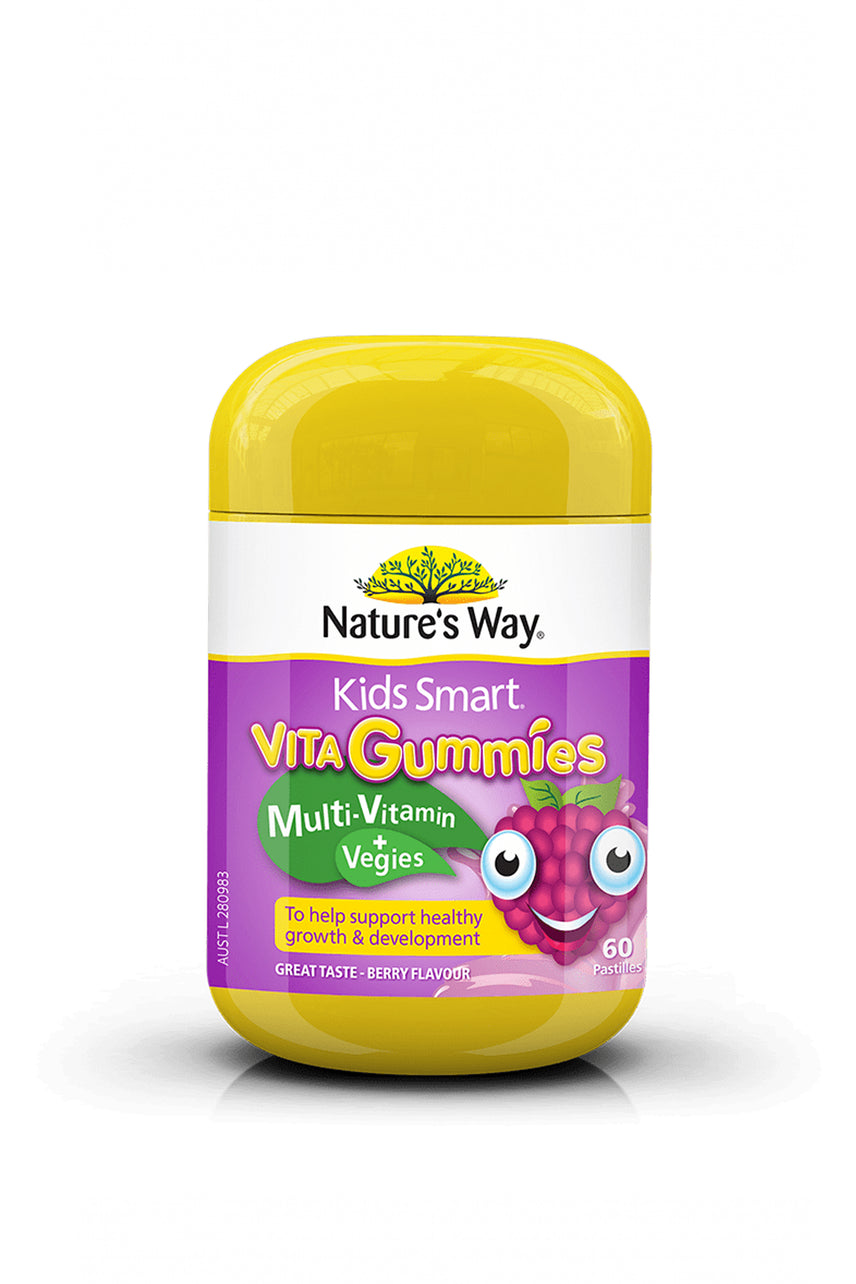 NATURE'S WAY Kids Smart Vita Gummies Multivitamin + Vegies 60's - Life Pharmacy St Lukes