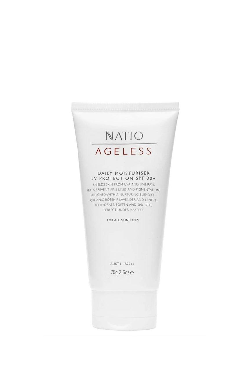 NATIO Ageless Daily Moisturiser UV Protection SPF 30+ - Life Pharmacy St Lukes