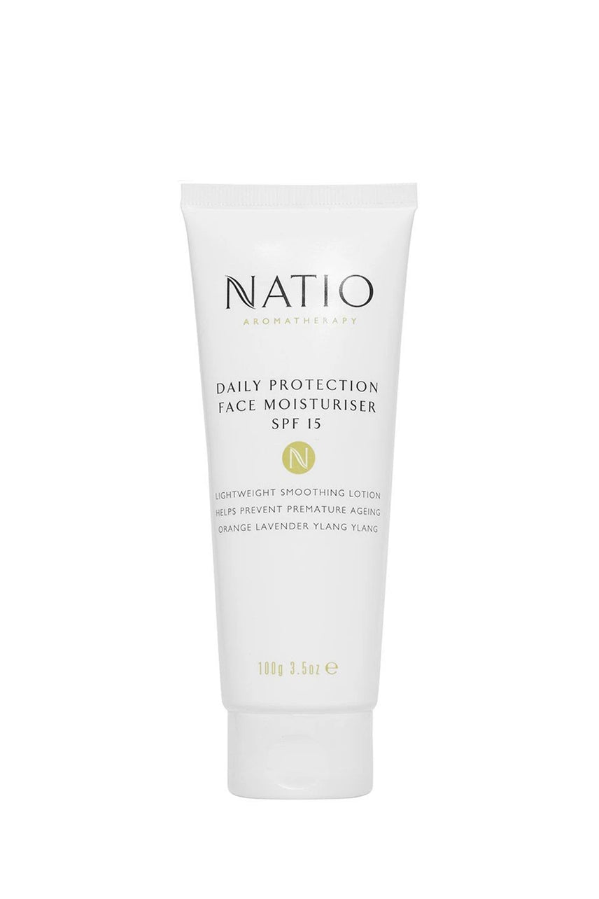 NATIO Aromatherapy Daily Face Moisturiser SPF 15 100g - Life Pharmacy St Lukes