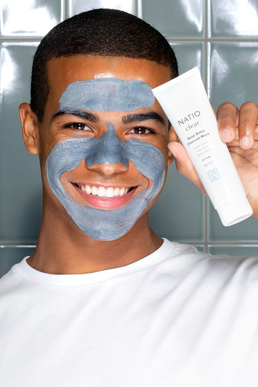 NATIO Clear Deep Detox Charcoal Mask 100g - Life Pharmacy St Lukes