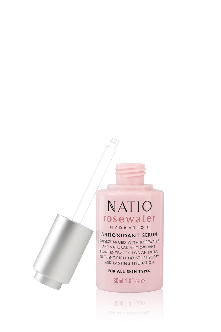 NATIO Rosewater Hydration Antioxidant Serum 30ml - Life Pharmacy St Lukes
