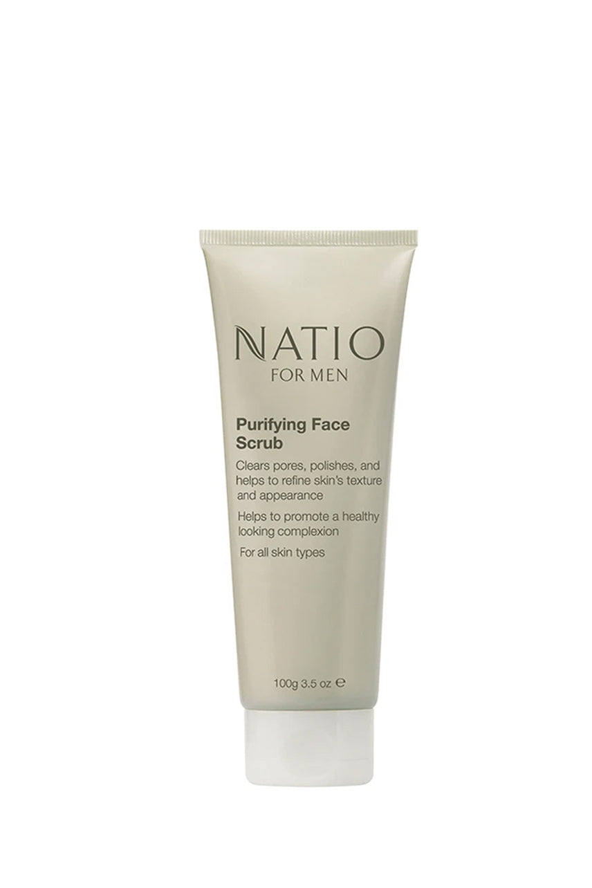 NATIO For Men Purifying Face Scrub 100g - Life Pharmacy St Lukes