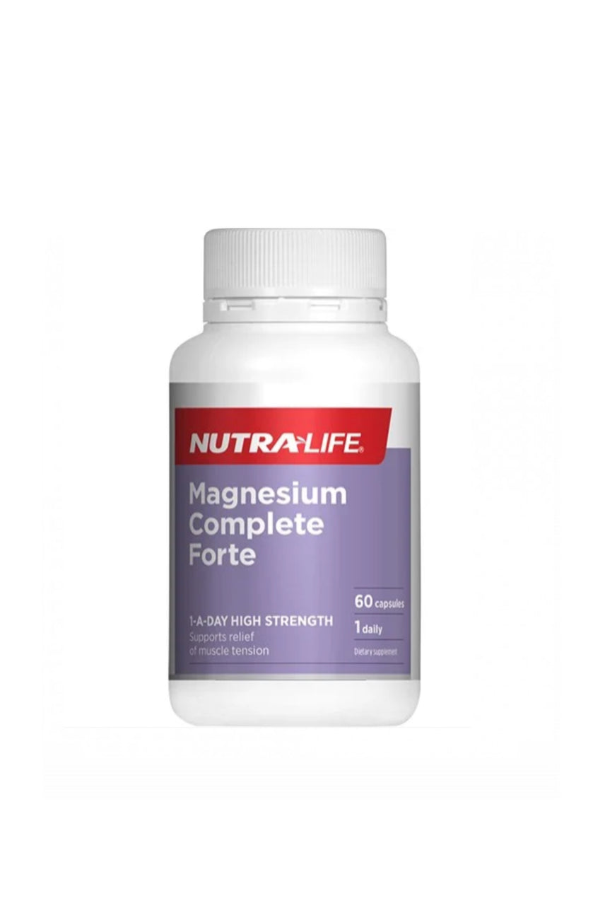 NUTRALIFE  Magnesium Complete Forte 60 Cap - Life Pharmacy St Lukes