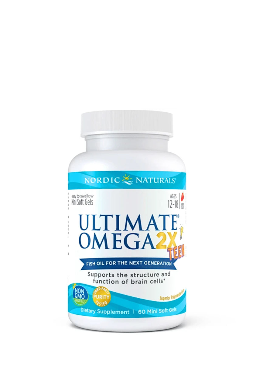 NORDIC NATURALS Ultimate Omega 2X Teen 60 Mini Soft Gels - Life Pharmacy St Lukes