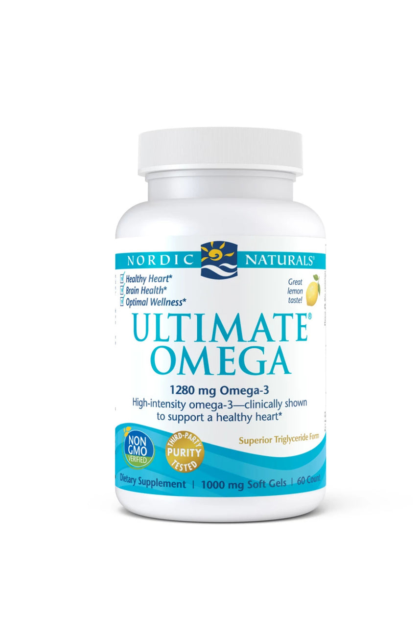 NORDIC NATURALS Ultimate Omega Lemon 60 Gel Capsules - Life Pharmacy St Lukes