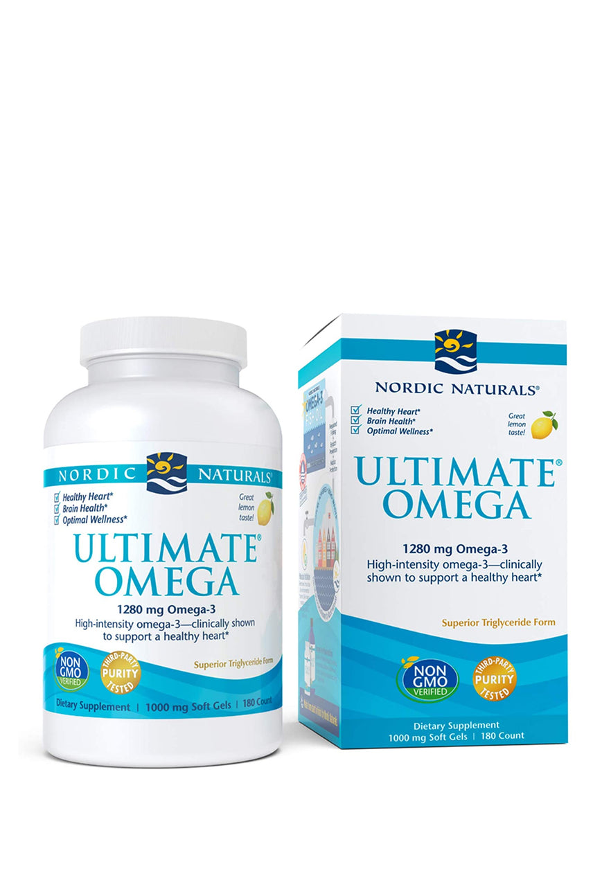 NORDIC NATURALS Ultra Omega Lemon 180 Soft Gels - Life Pharmacy St Lukes