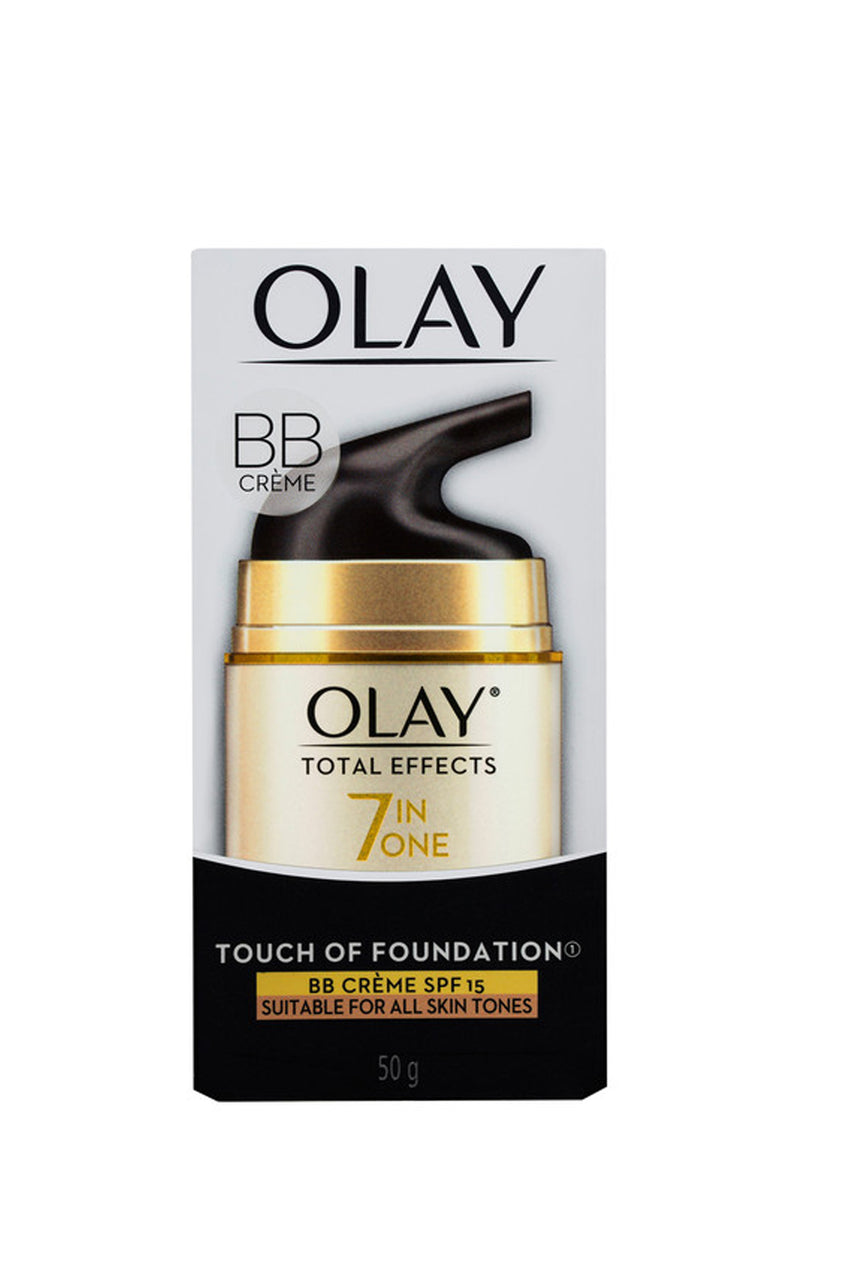 OLAY Total Effects One Touch of Foundation BB Creme SPF15  50g - Life Pharmacy St Lukes