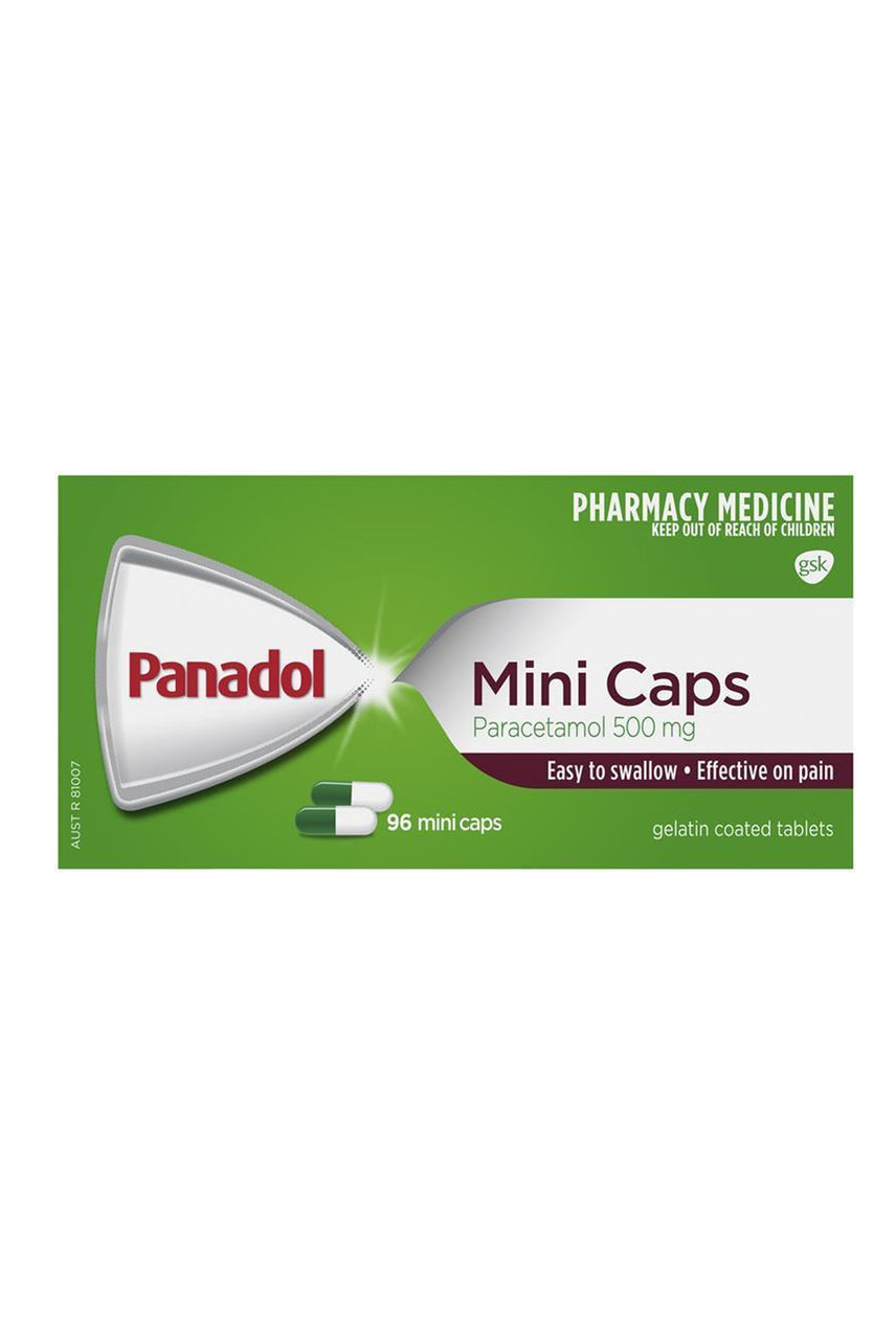 PANADOL Mini Capsules 96s - Life Pharmacy St Lukes